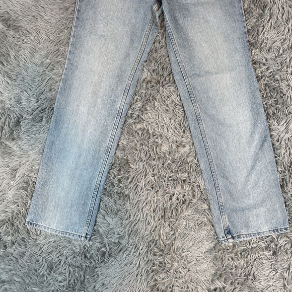 Vintage Eddie Bauer Women’s Jeans Size 4 Straight Leg Mid Rise 90s Light Wash - Picture 10 of 13